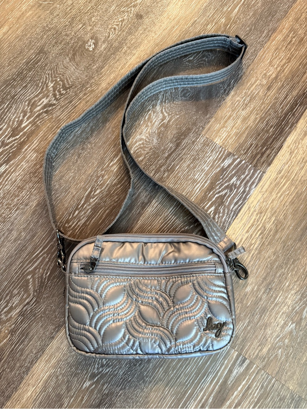 Lug Convertible Hip Pouch Super Coupe Metallic